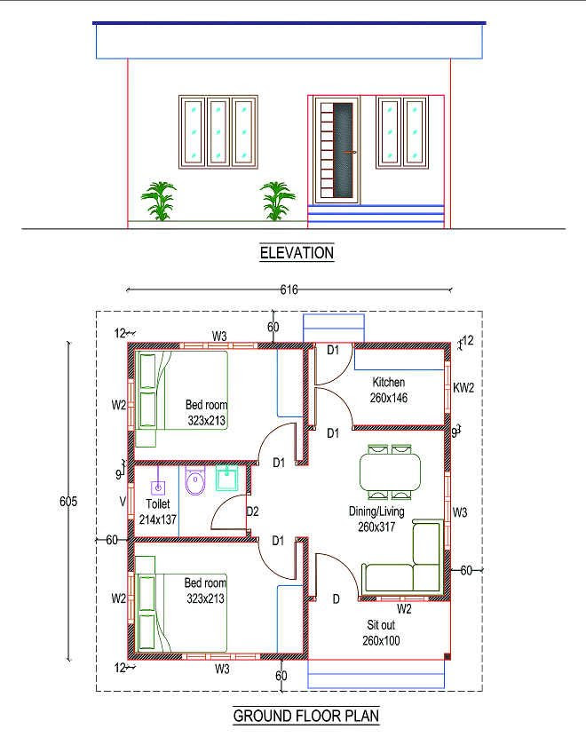 400 Sq Ft House Plan 20x20 House 20x20h1 400 Sq Ft Excellent Floor Plans