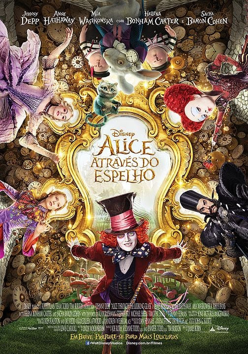 Alice Através do Espelho : Poster