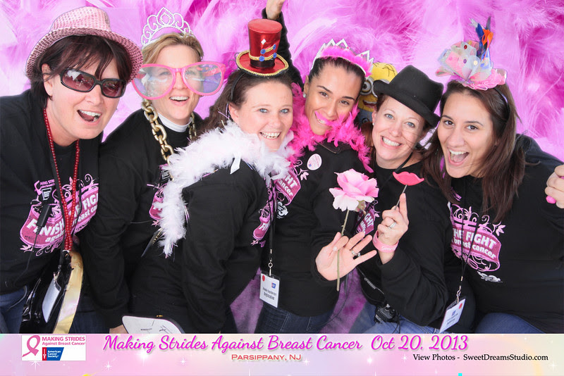 photography booth rental making strides against breast cancer