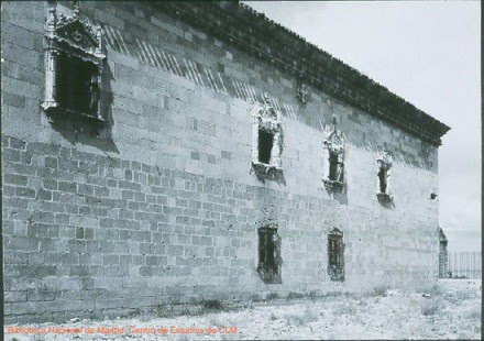 Hospital de Santa Cruz durante la Guerra Civil, Toledo, España