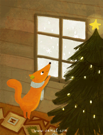 dibujo animado de navidad