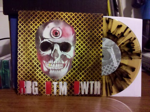 Off With Their Heads/Dead To Me/Riverboat Gamblers - Tour Split 7" - Gold w/ Black Vinyl