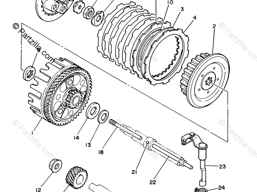 Yamaha Blaster Engine Diagram
