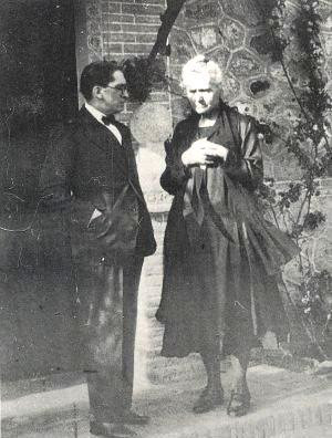 Madame Curie en el Cigarral de Marañón