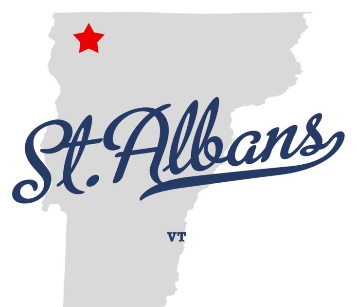 Map Of St Albans Vt
