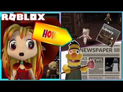 Chloe Tuber Roblox Puppet Chapter 5 How To Escape New Library Map