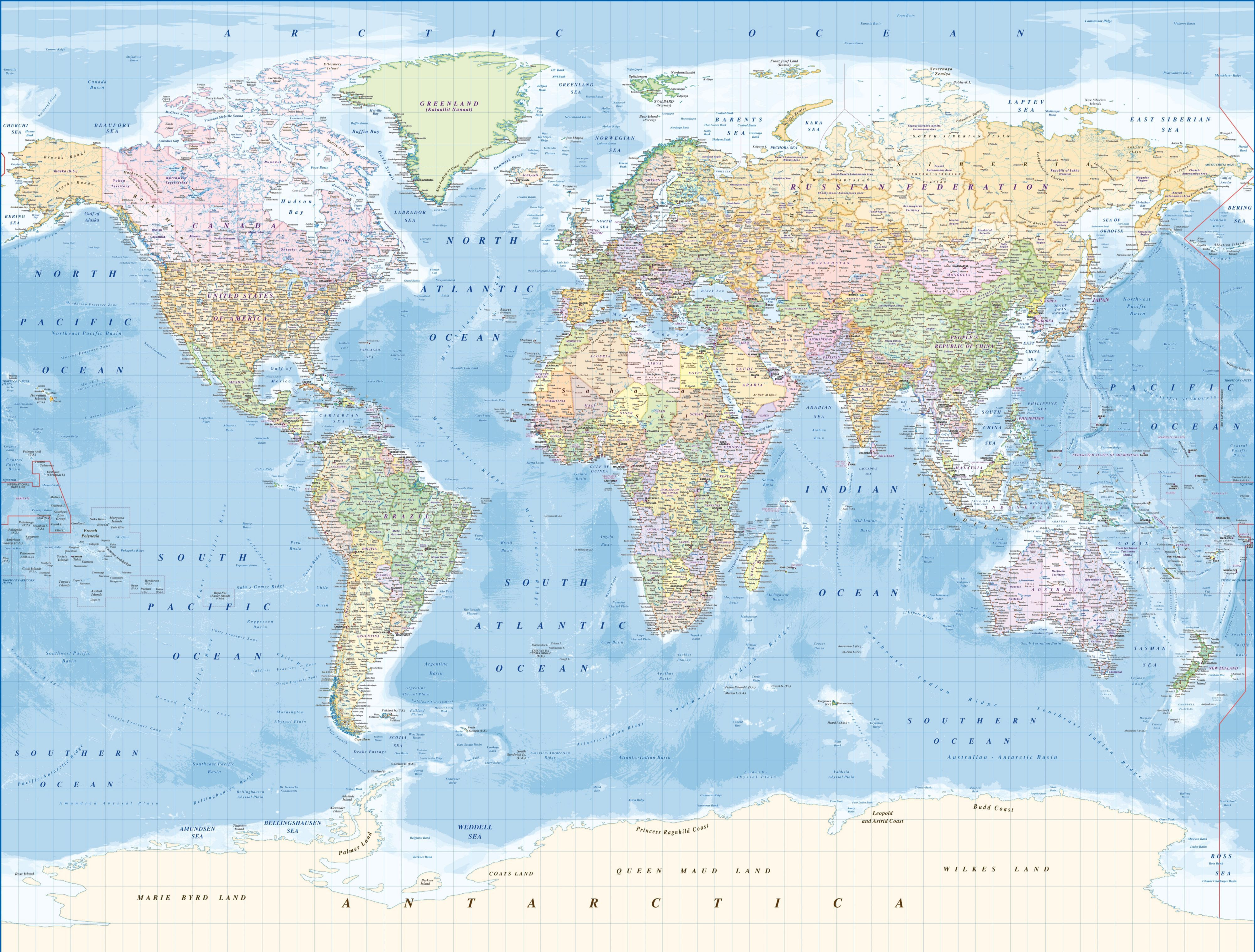 Map Of The World Wallpaper Mural Departments DIY At BQ Map Of The World Wallpaper Mural Departments DIY At BQ