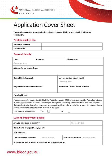 sample application letter for unadvertised job