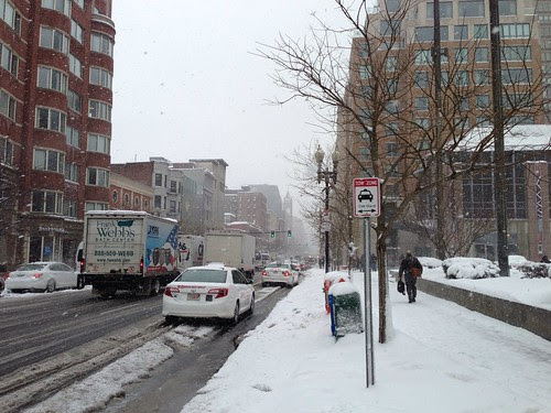 Snowy Boston