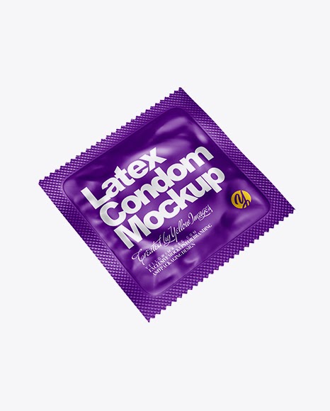 Download Matte Square Condom Packaging Mockup - Half Side View Packaging Mockups - Download Free Mockups ...
