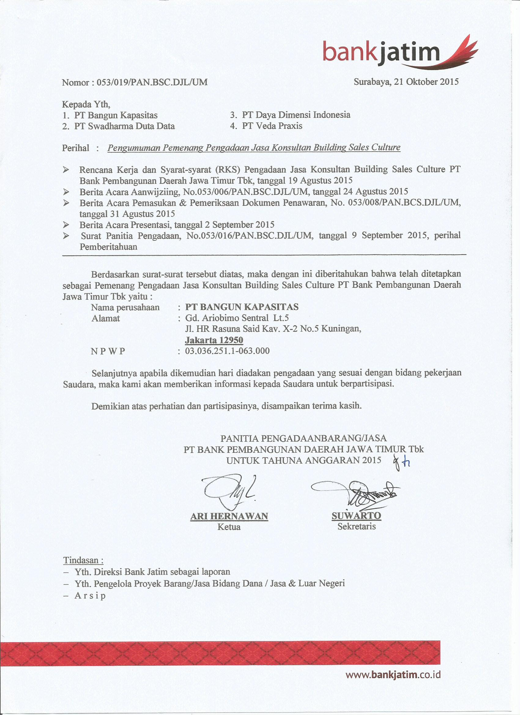 Kop Surat Pt Telkom Indonesia Contoh Kop Surat