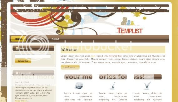 Vector Graphic Jquery Website Template