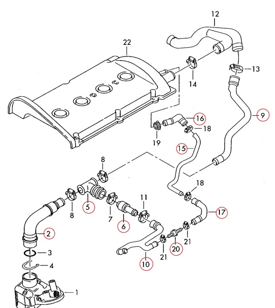 29 2001 Vw Jetta Radiator Hose Diagram - Wiring Database 2020