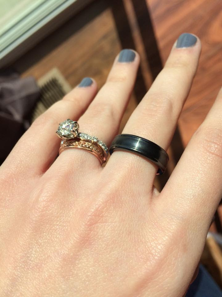 Engagement Vs Wedding Ring Reddit - Wedding Rings Sets Ideas