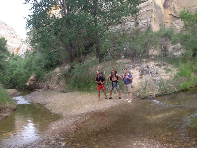 Death Hollow/Escalante confluence