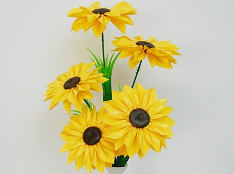 Inspirasi Populer 44 Kerajinan  Tangan Bunga  Matahari  Dari 