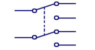 DPDT Circuit Symbol