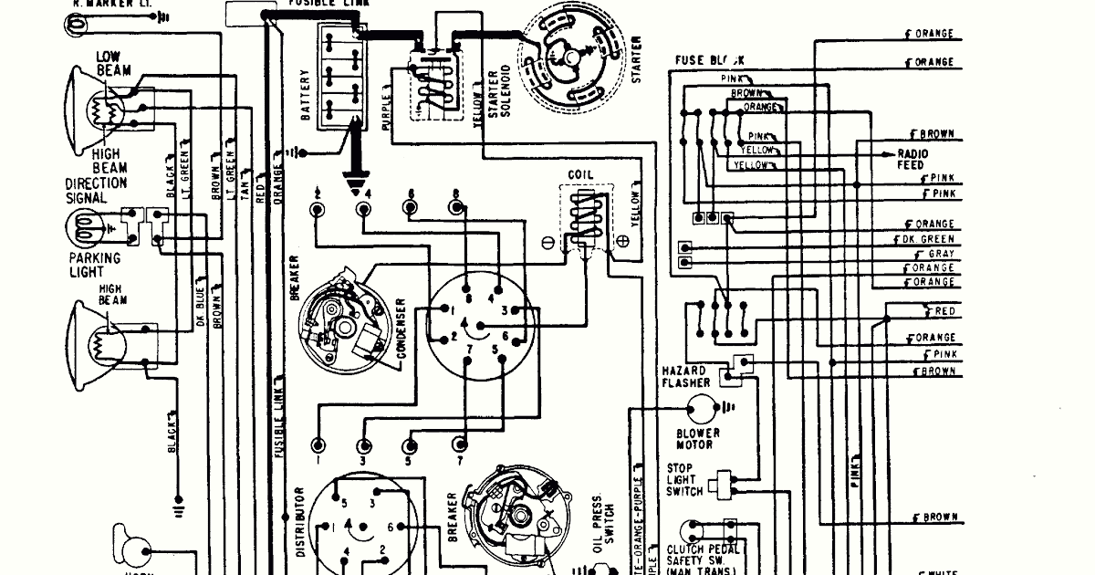 1972 Chevy C10 Engine Wiring Diagram - 6