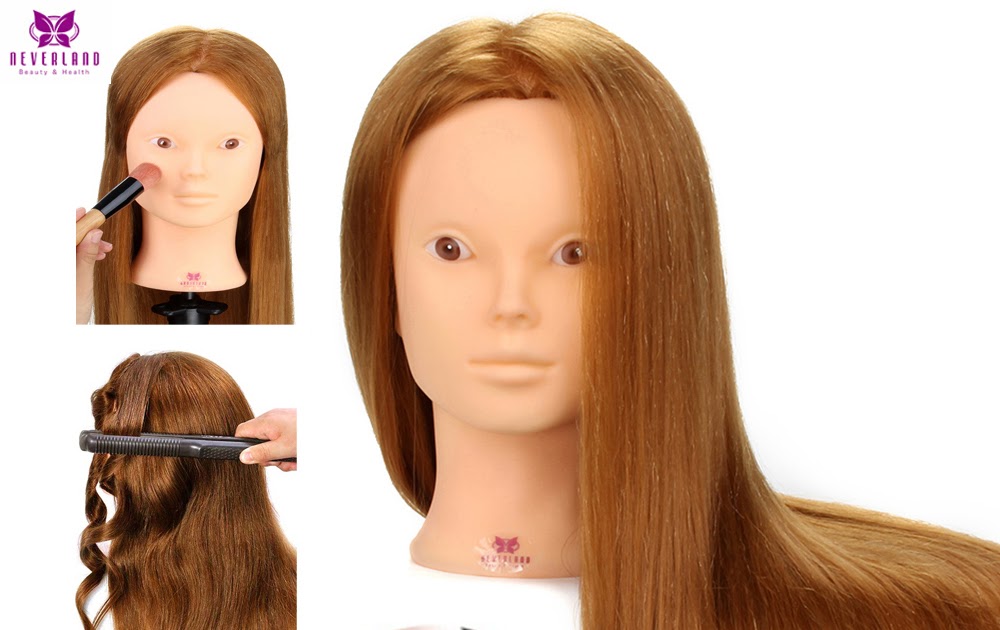 hair makeup doll head