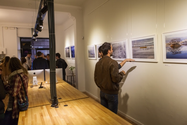 Exposició de David Datzira 'Islàndia, llums del nord' / MARTÍ SANS Imatge