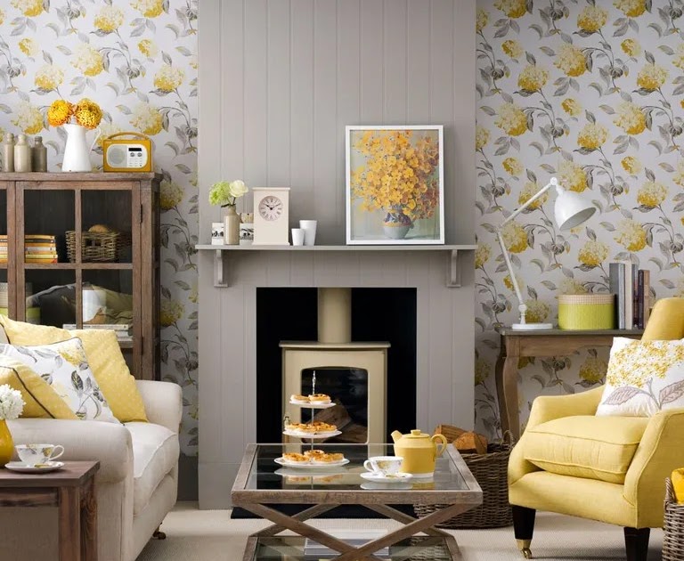 mustard yellow for living room