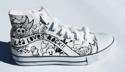 sheep skin converse