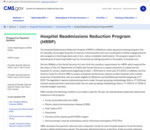 Readmissions Reduction Program (HRRP) - Centers for Medicare & Medicaid Services