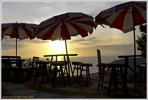 Phuket Sunset View from the Big Buddha Hill