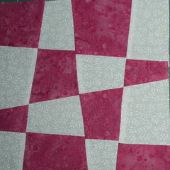 Sophie's liberated checkerboard block #2