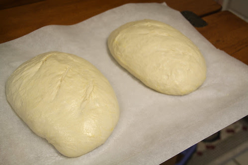 sourdough-risen loaves