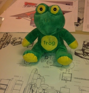 Frog Quaffer visits the Diedrich Engineers