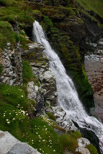 Waterfall at Tintagel