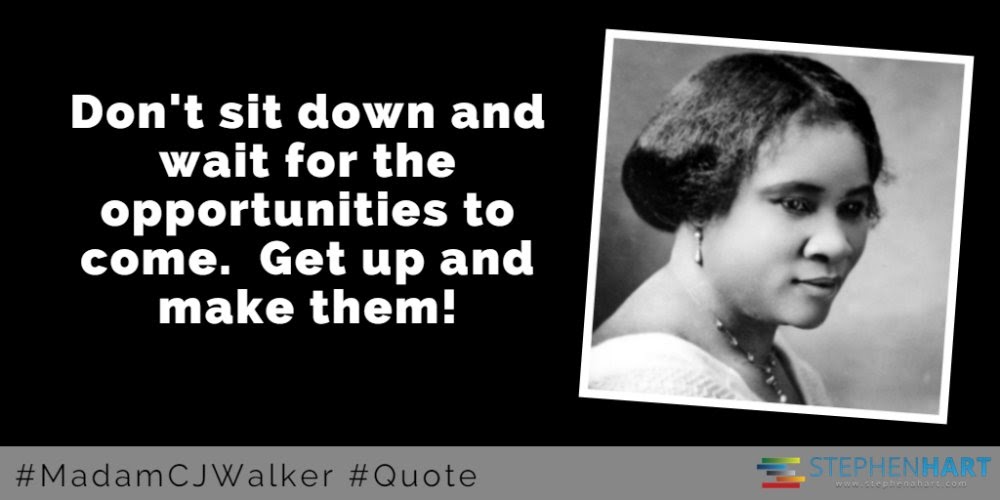 Madam Cj Walker Quotes - APHRODITE - Inspirational Quote
 Cj Quotes