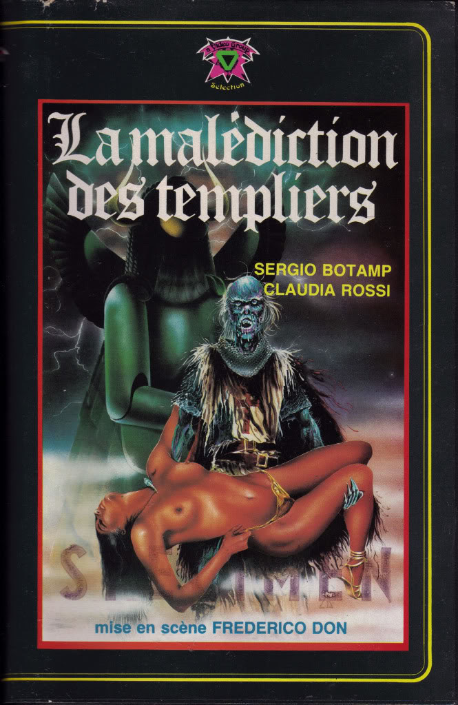 Malediction Templers (VHS Box Art)