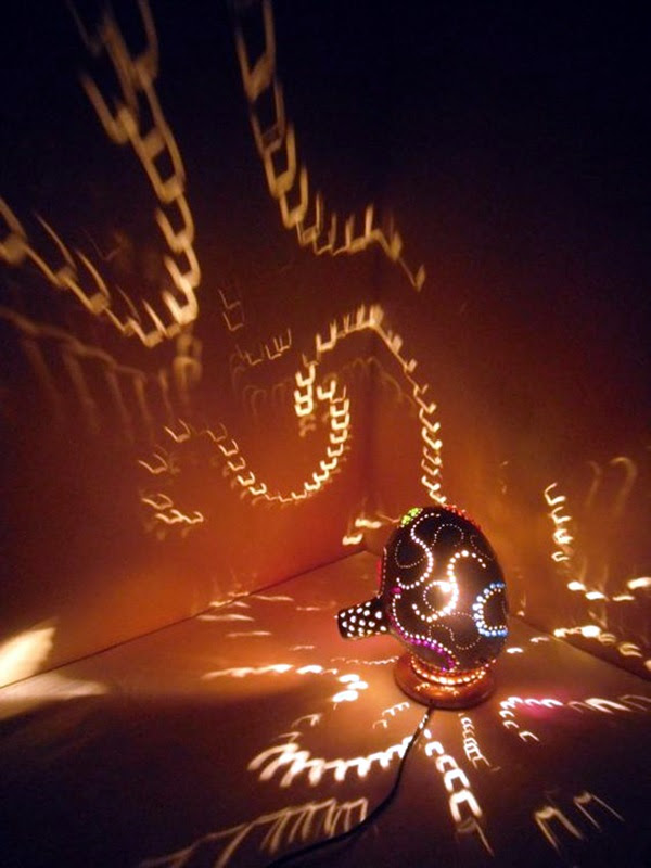 Amazing Art Inspired Gourd Lamps (17)