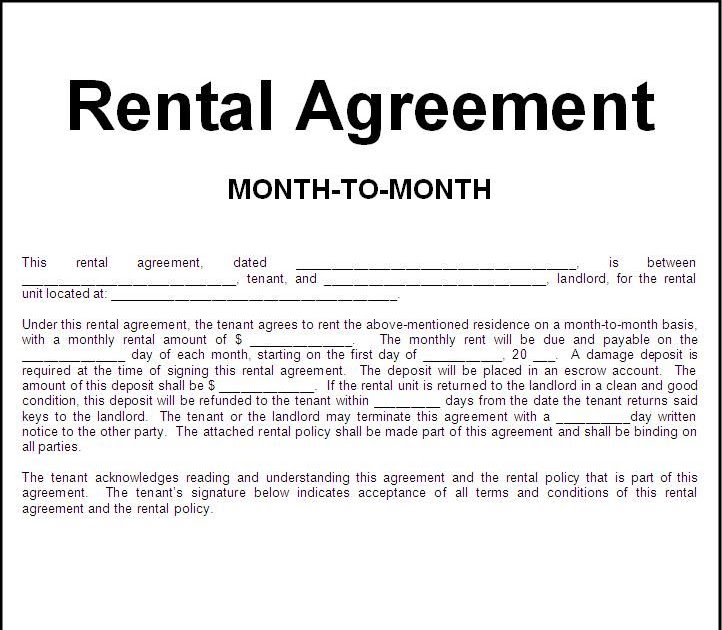 6 Month Shorthold Tenancy Agreement Template HQ Printable Documents