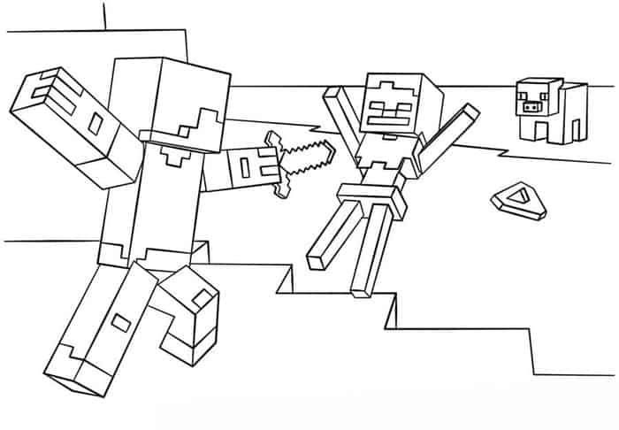 Minecraft Coloring Pages Wither Storm - Richard Fernandez's Coloring Pages