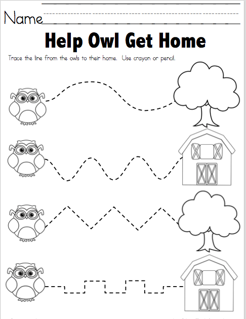 Free Printable Homework For Preschoolers