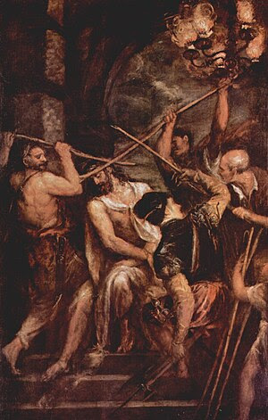 The Mocking of Christ by Titian.