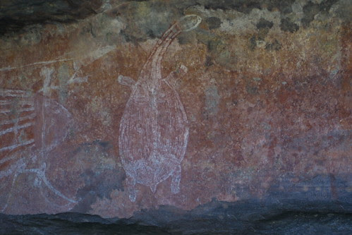 Rock art Ubirr Rock
