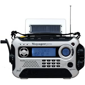 Kaito Voyager Pro KA600 Digital Solar/Dynamo AM/FM/LW/SW & NOAA Weather