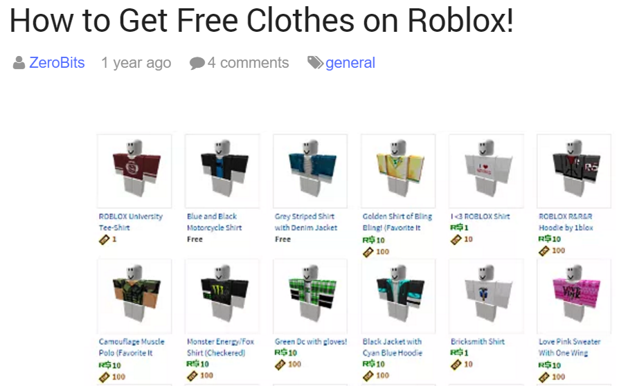 codes robux opinions