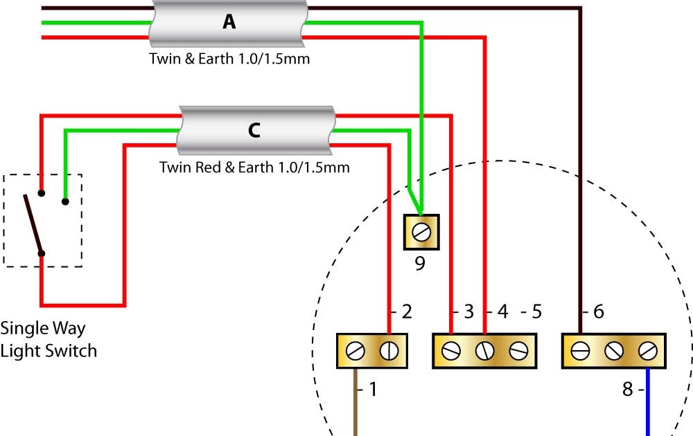Light Wiring Diagram 2 Way Switch - BADBOYCORNER
