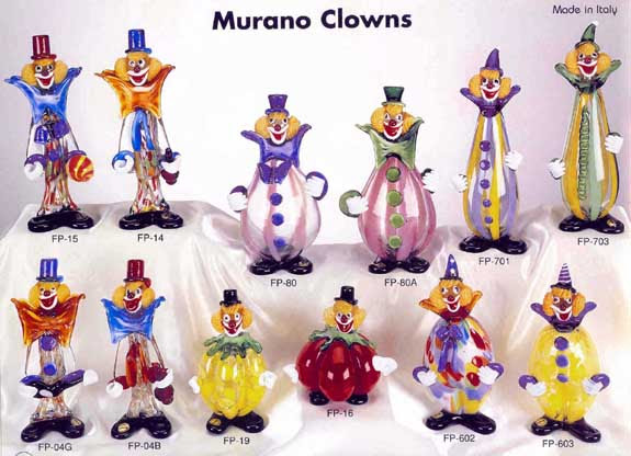 Murano Clowns