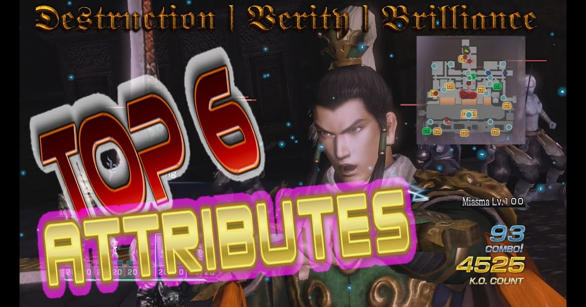 Warriors Orochi 3 Ultimate Best Weapon Attributes Captions Quotes
