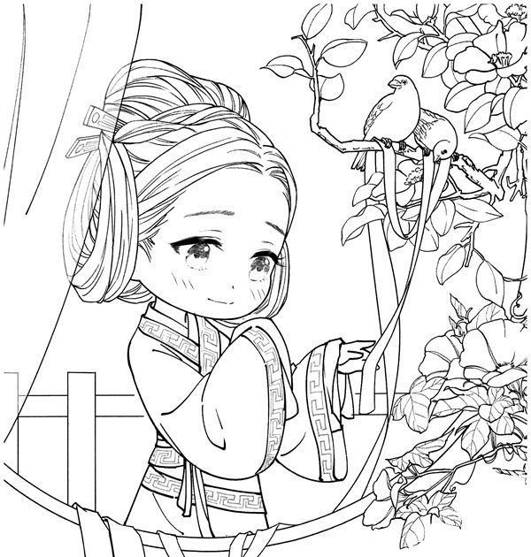 Anime Coloring Book Pdf - 7+ Anime Coloring Pages - PDF, JPG | Free