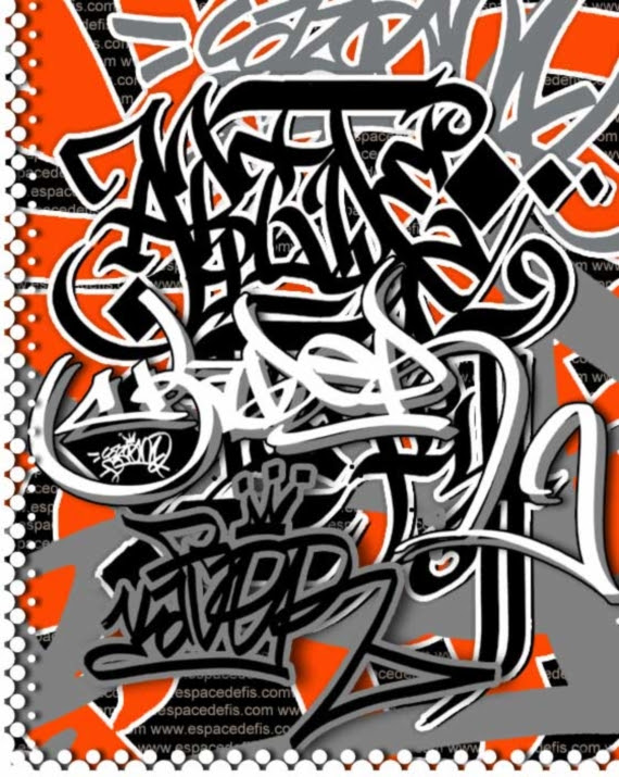 8300 Koleksi Ide graffiti huruf abjad az Terbaik