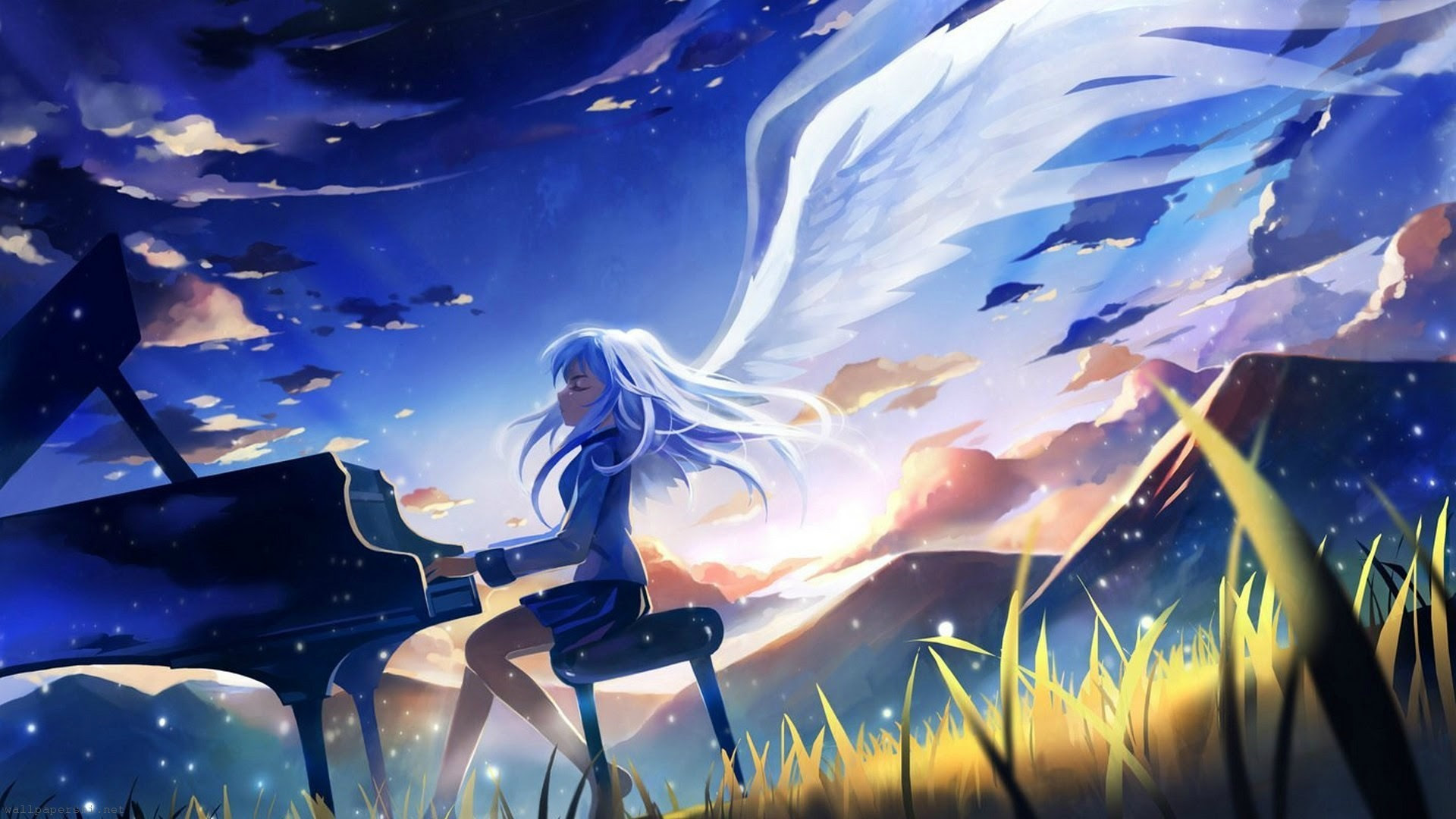 Beautiful "Angel Beats!" wallpaper 1920x1080 : anime