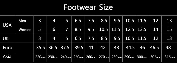 Converse Shoe Size Chart - Gallery Of Chart 2019