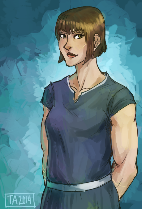 So I just finished Protector of the Small, and Kel has swiftly become one of my favorites
still playing with design, but my most prominent headcanon is that she has killer biceps
